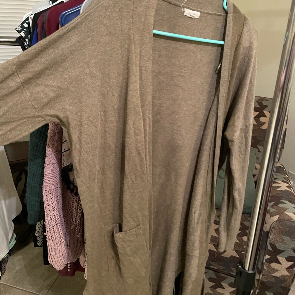 Army green Cardigan